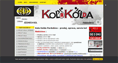 Desktop Screenshot of kolakolda.cz